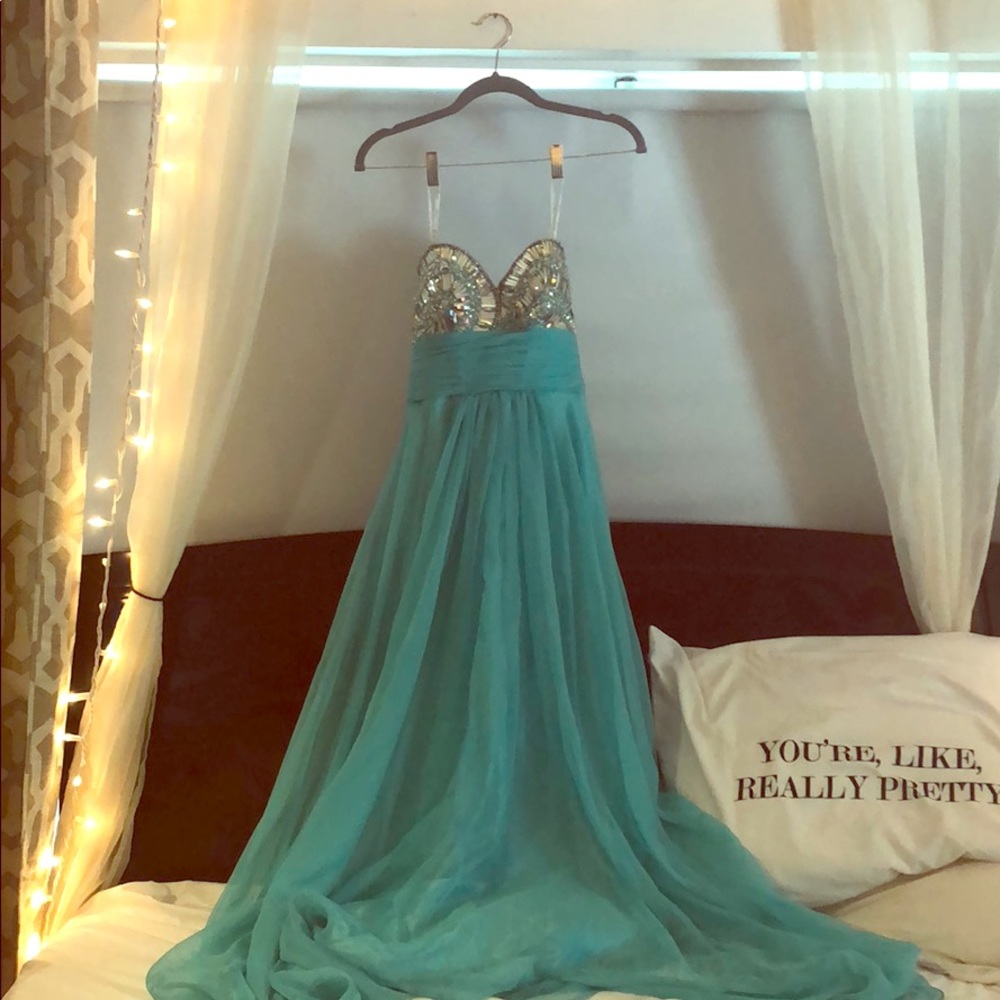 Strapless Prom Dress